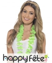 Collier Hawaïen vert néon