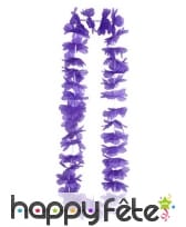 Collier Hawaïen violet, image 2