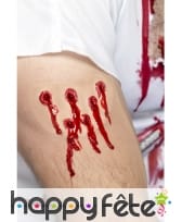 Cicatrice impact balle