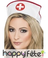 Coiffe infirmière blanche