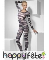 Combinaison imprimé camouflage