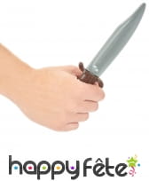 Coutelas indien et fourreau, image 3