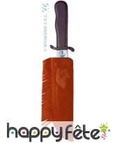 Coutelas indien et fourreau