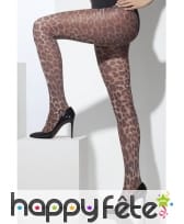 Collant imprimé léopard