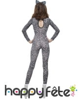 Combinaison imprimé léopard noir blanc, image 1