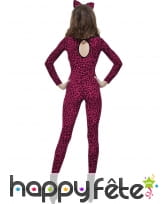 Combinaison imprimé léopard rose, image 1