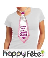 Cravate j'enterre ma vie de jeune fille