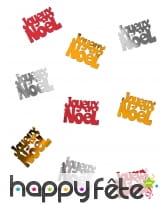 Confettis Joyeux Noël géants de 8.5 cm