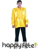 Chemise jaune super ruche homme