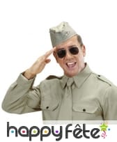 Chapeau kaki d'aviateur américain