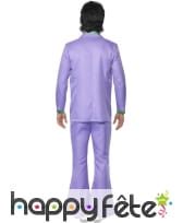 Costume lavande année 70 de crooner, image 2
