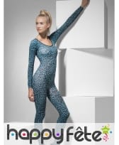 Combinaison léopard bleu, image 4