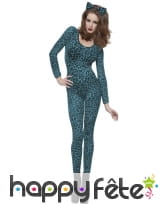 Combinaison léopard bleu, image 3