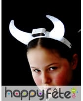 Cornes lumineuses blanche