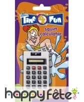 Calculatrice lançeuse d'eau