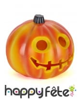 Citrouille lumineuse décorative de 10cm