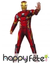 Combinaison luxe de Iron Man pour adulte