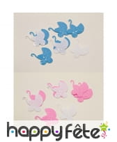 Confettis landeau de table