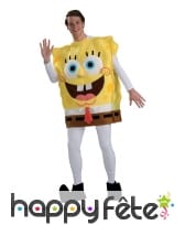 Costume luxe de Bob l'éponge pour adulte