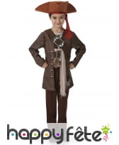Costume luxe de Jack Sparrow pour enfant