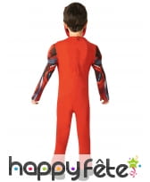 Costume luxe de Power Rangers rouge pour enfant, image 2
