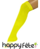 Chaussettes longues jaunes