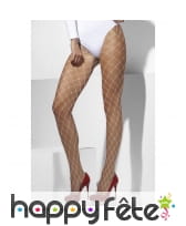 Collants larges mailles blanches, image 2