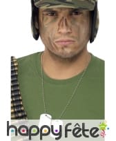 Chaine militaire aluminium