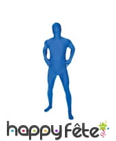 Costume Morphsuit bleu premier prix