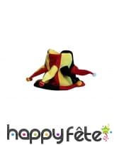 Chapeau multicolore de fou du roi