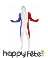 Combinaison Morphsuit drapeau Français