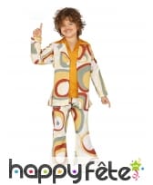 Costume motifs disco année 80 pour enfant