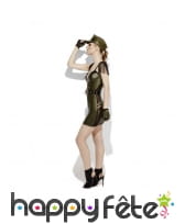 Costume militaire effet mouillé, sexy sm, image 1