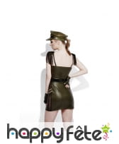 Costume militaire effet mouillé, sexy sm, image 2