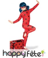 Costume Miraculous Lady Bug en coffret pour fille
