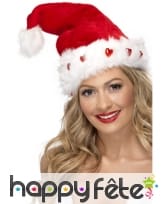 Chapeau mère noel luxe