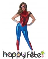 Combinaison moulante Spiderman pour femme