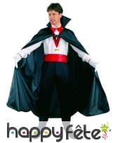 Cape noire de dracula pour adulte, image 2