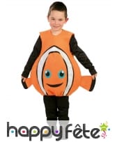 Combinaison Némo le poisson clown pour enfant