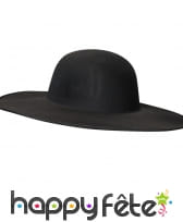 Chapeau noir médecin de la peste