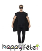 Cape noire pour adulte, image 1