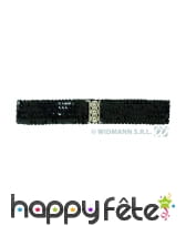 Ceinture noire, pailletée