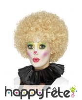 Collerette noire pour clown