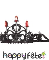 Couronne noire surmontée de rubis rouge, image 1