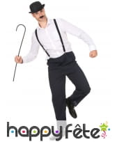 Canne noire torsadée de 77cm, image 1