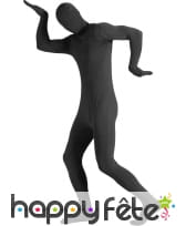 Combinaison noire unie seconde peau