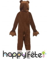 Combinaison ours brun pour enfant, image 2