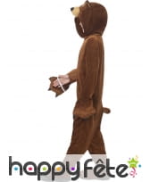 Combinaison ours brun pour enfant, image 3