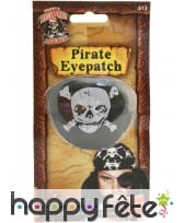 Cache oeil de pirate en satin, image 2