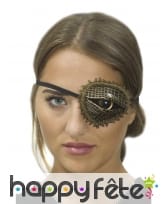 Cache oeil Steampunk oeil de machine